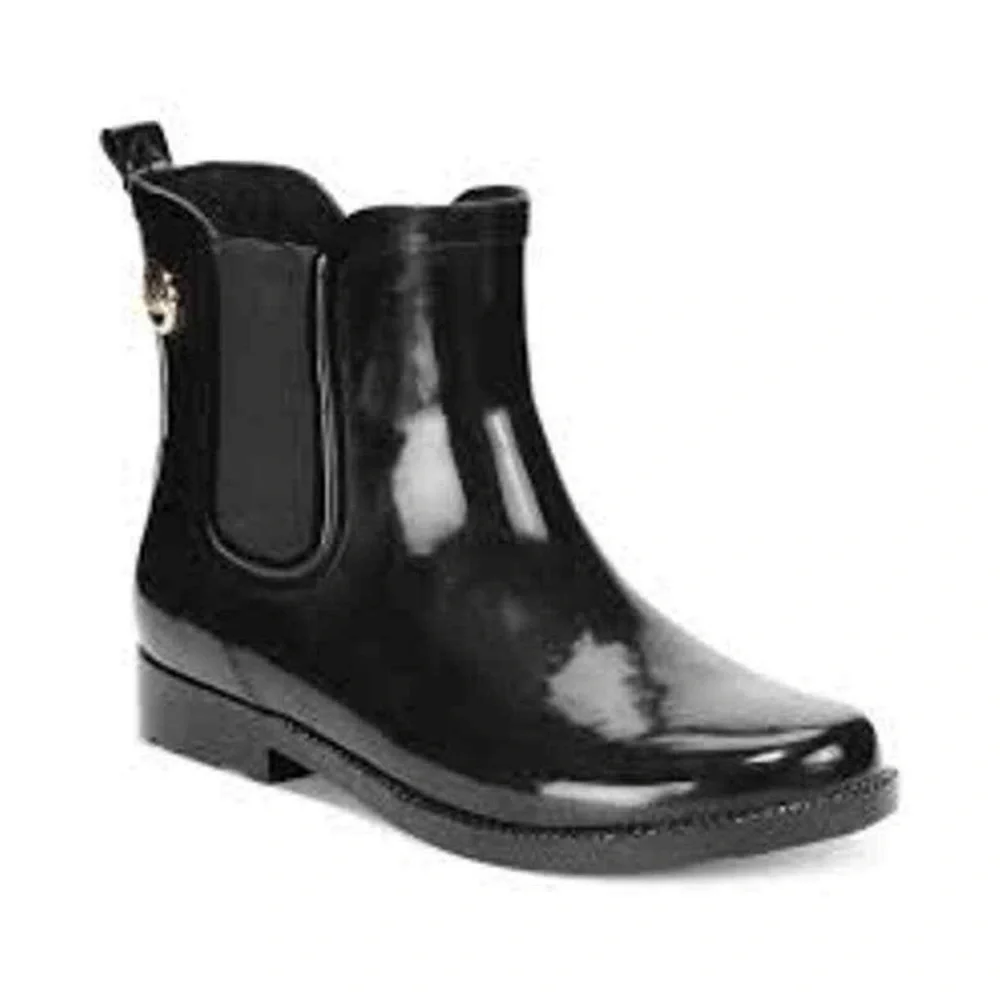 MICHAEL KORS waterproof ankle rain boots